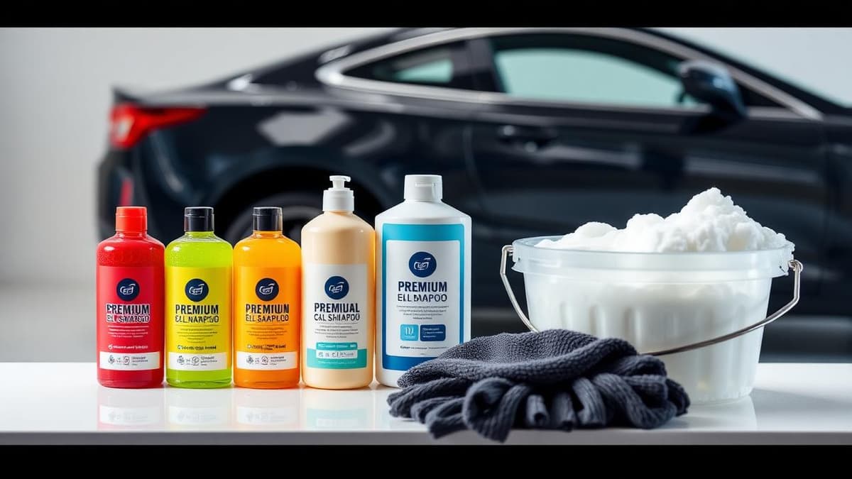 Meilleur shampooing auto au Maroc : comment bien choisir
