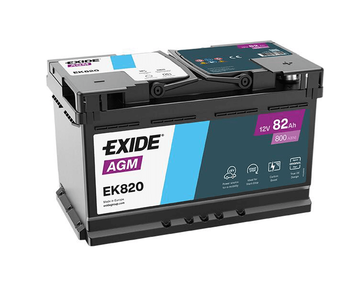 Energizer Batterie Energizer AGM EK820 82Ah 800A