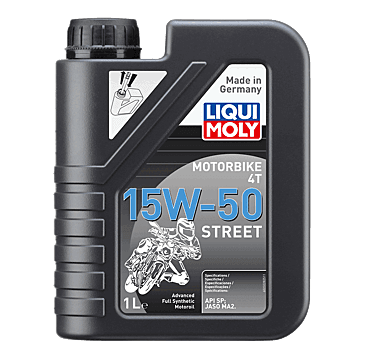Huile Moteur LIQUI MOLY Motorbike 4T 15W-50 Street 1L