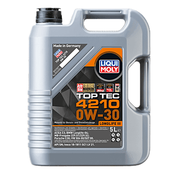 Huile Moteur LIQUI MOLY Top Tec 4210 0W-30 5L