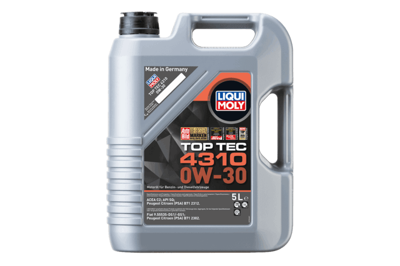 Huile Moteur LIQUI MOLY Top Tec 4310 0W-30 5L