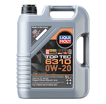 Huile Moteur Liqui Moly Top Tec 6310 0W-20 5L
