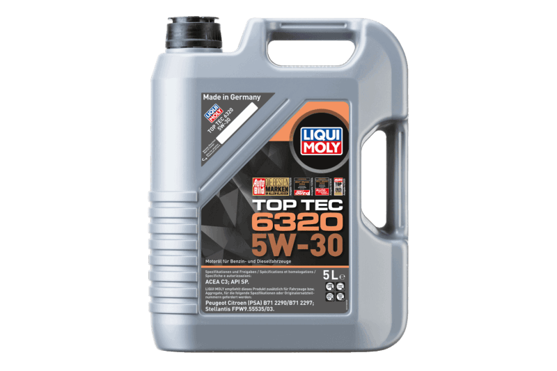 Huile Moteur LIQUI MOLY Top Tec 6320 5W-30 5L