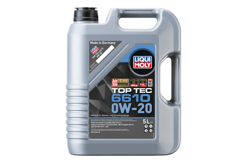Huile Moteur LIQUI MOLY Top Tec 6610 0W-20 5L